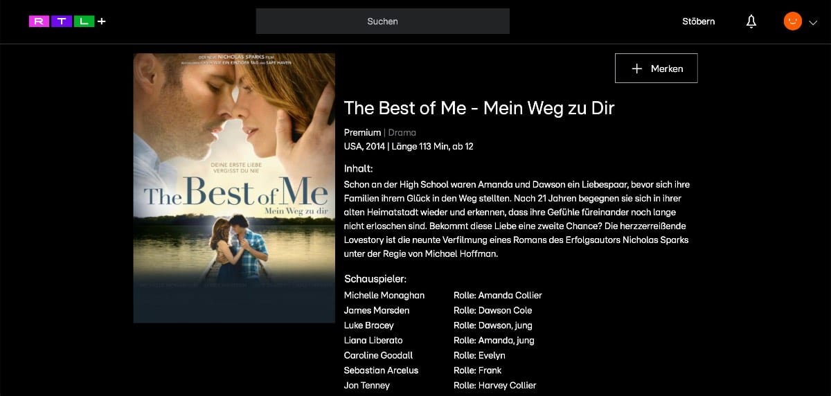 The Best of Me – Mein Weg zu Dir kostenlos anschauen